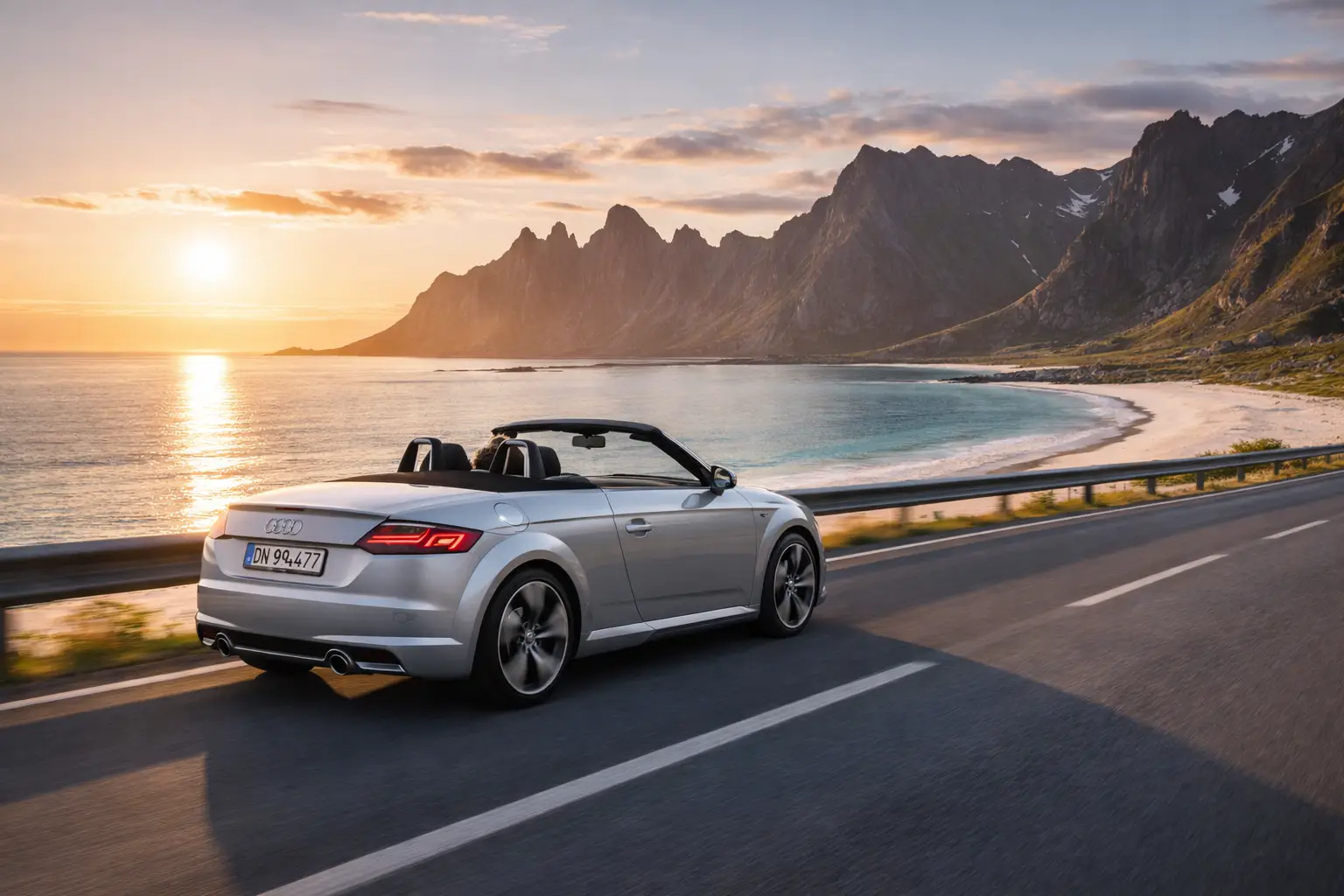 Auto premium per viaggi panoramici estivi in Norvegia